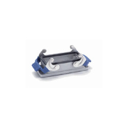 Embase encastrée 16B, Aluminium moulé sous pression, IP67, Sortie basse